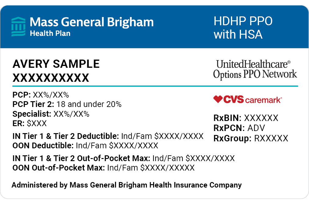 HDHP PPO with HSA Card
